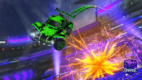 A Rocket League car design from Cheeverism