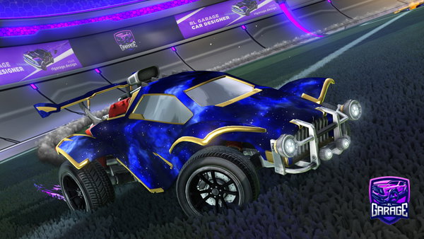 A Rocket League car design from Slman1111