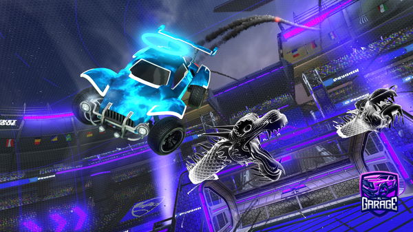 A Rocket League car design from hornet4000