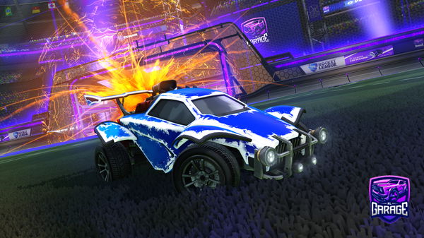 A Rocket League car design from RL_Olli10
