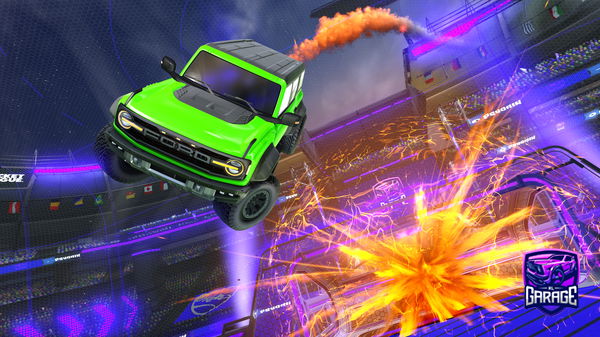 A Rocket League car design from TRIZ_NY