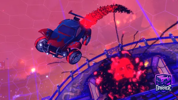 A Rocket League car design from papamafiasa