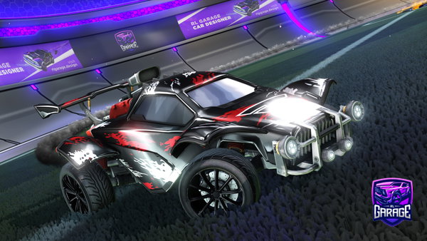 A Rocket League car design from N_peta