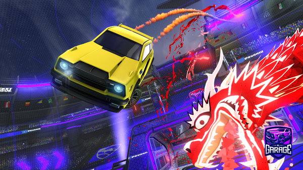 A Rocket League car design from _ou