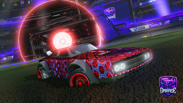 A Rocket League car design from Martinj223