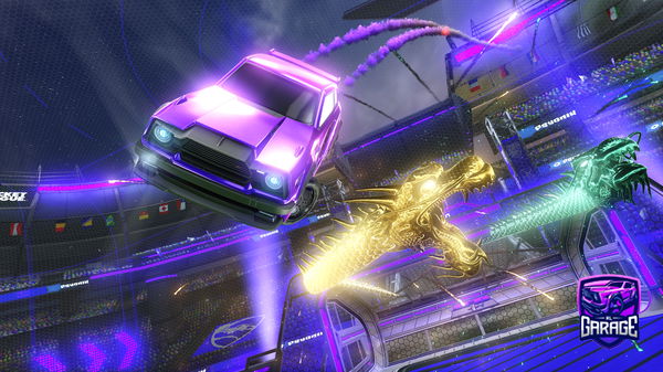 A Rocket League car design from Babatara976