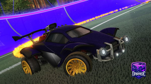 A Rocket League car design from afterglvwwwontt