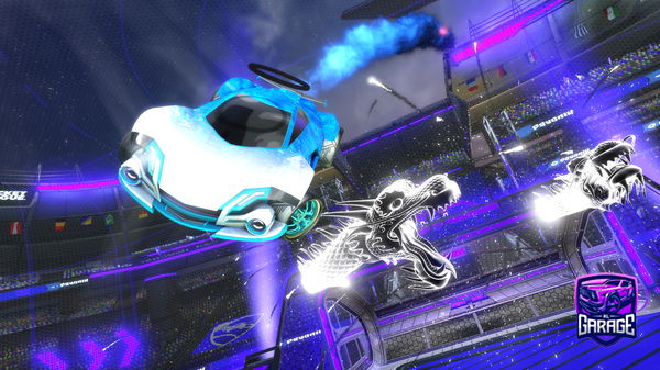 A Rocket League car design from cantattami_su_ig