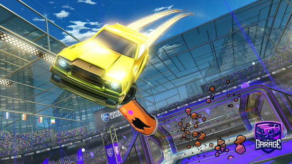 A Rocket League car design from stuckilivio