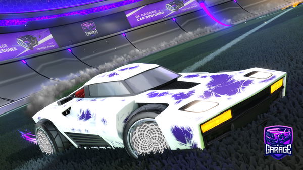 A Rocket League car design from bagsd