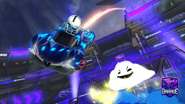 A Rocket League car design from Fiker
