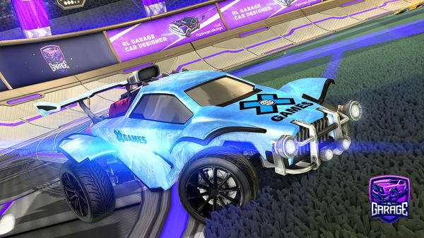 A Rocket League car design from Clemary77k