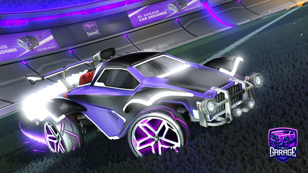 A Rocket League car design from NO_WAY_LOOK_I