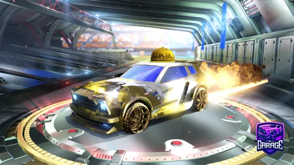 A Rocket League car design from Zen6305