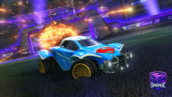 A Rocket League car design from Beige_gravity74