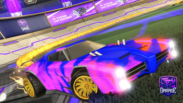 A Rocket League car design from CTR_Pit09