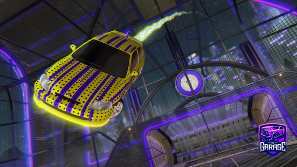 A Rocket League car design from Kaykayem