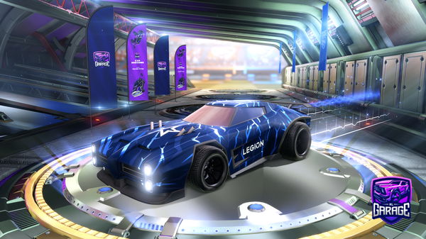 A Rocket League car design from ol-flash09