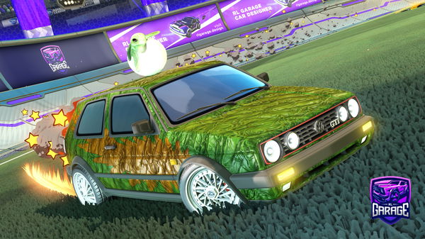 A Rocket League car design from zylladys