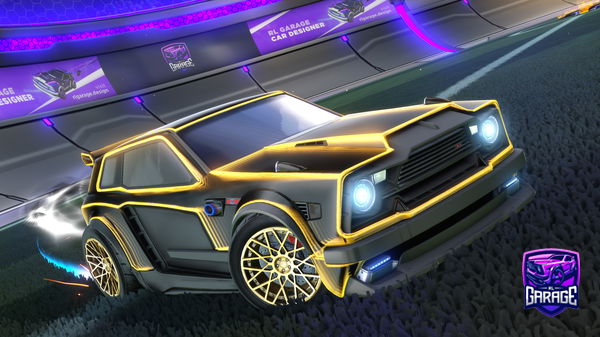 A Rocket League car design from SEN__Bugha