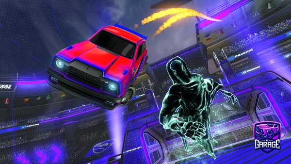 A Rocket League car design from maki_cookie