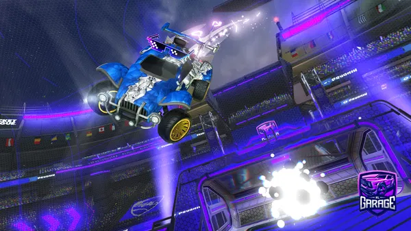 A Rocket League car design from Fypii_RL