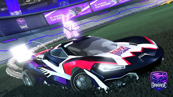 A Rocket League car design from Octy2