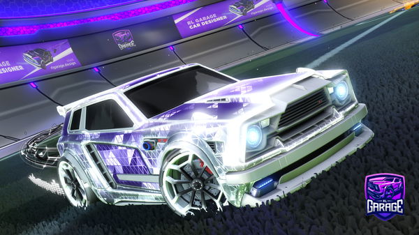 A Rocket League car design from warpigg6