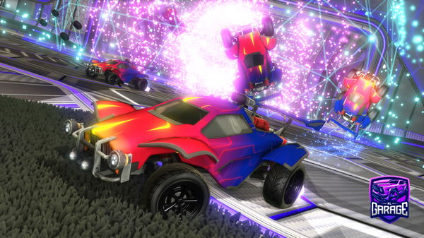 A Rocket League car design from Zunn