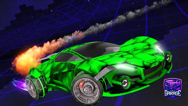 A Rocket League car design from Rnocker