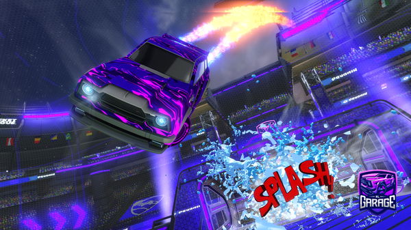 A Rocket League car design from MysticisedDragon