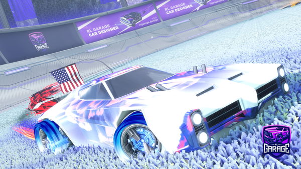 A Rocket League car design from Opai_Senpai