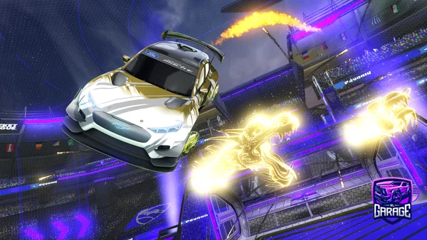 A Rocket League car design from Raymish
