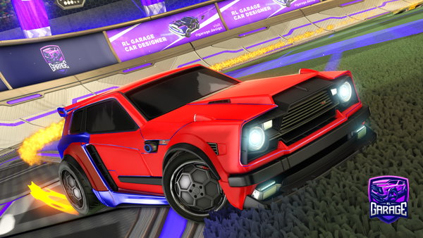 A Rocket League car design from DuncanMcAllister