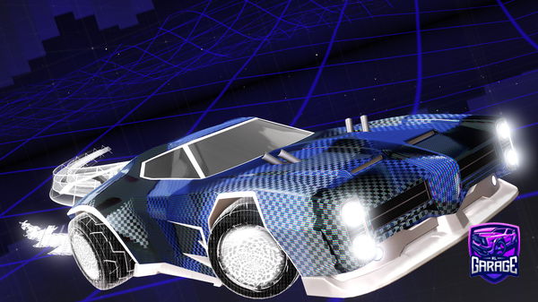 A Rocket League car design from MrRogers143