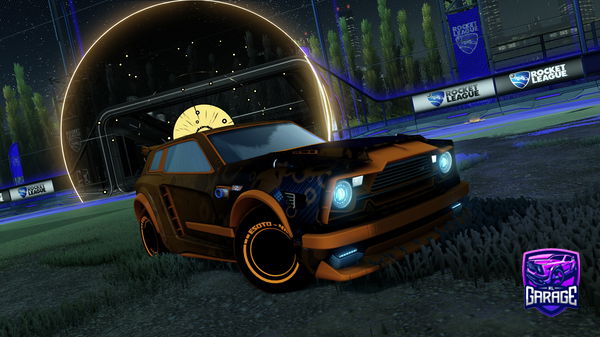 A Rocket League car design from WoLfGaNg1