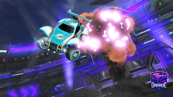 A Rocket League car design from Drippy_cars