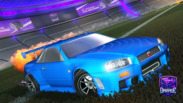 A Rocket League car design from safejanni