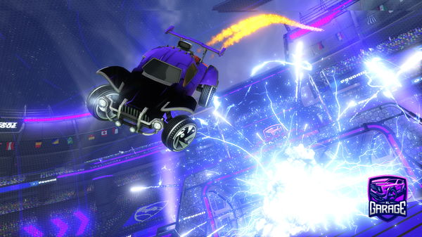 A Rocket League car design from Rellboy11