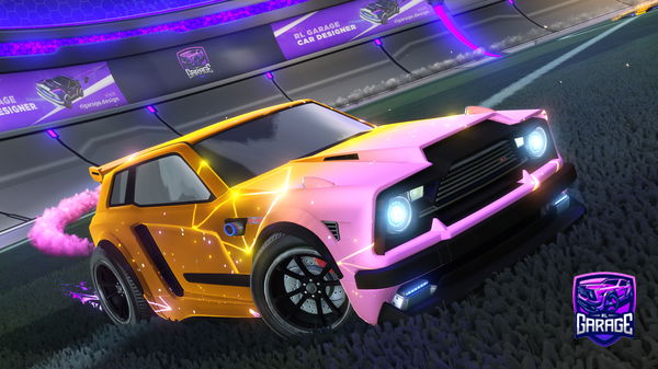 A Rocket League car design from Bilbo_Solteiro