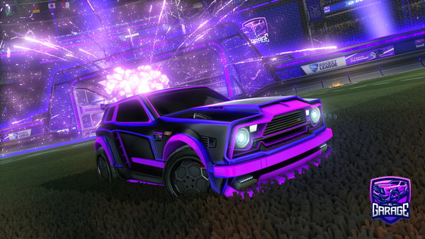 A Rocket League car design from Pada310