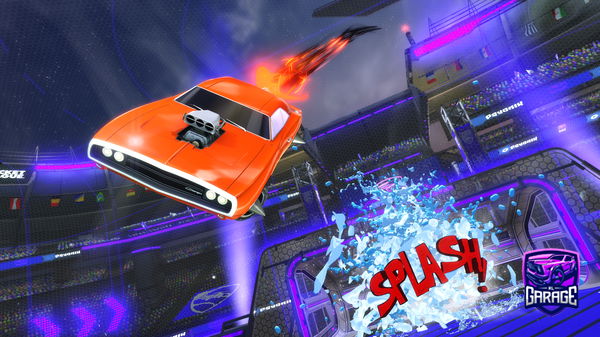 A Rocket League car design from MILOSZXVX