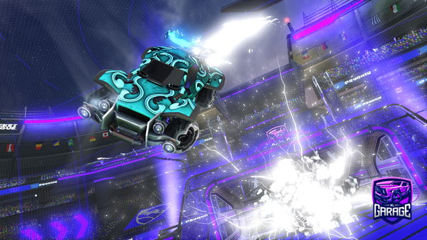 A Rocket League car design from ThickyMcNick