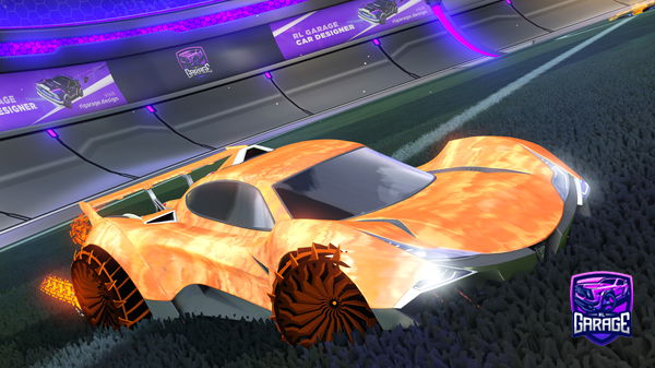 A Rocket League car design from Indiewowow9wowpw