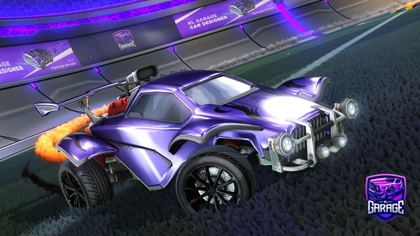 A Rocket League car design from ggNOT