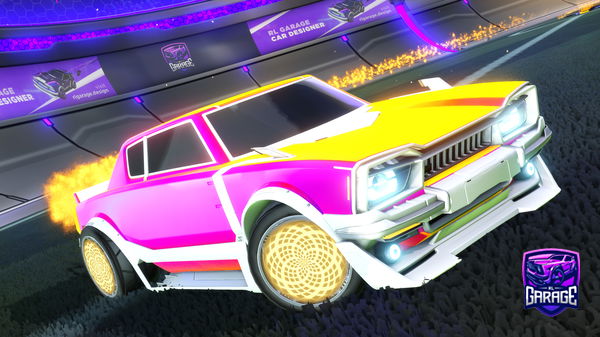 A Rocket League car design from Zenezon