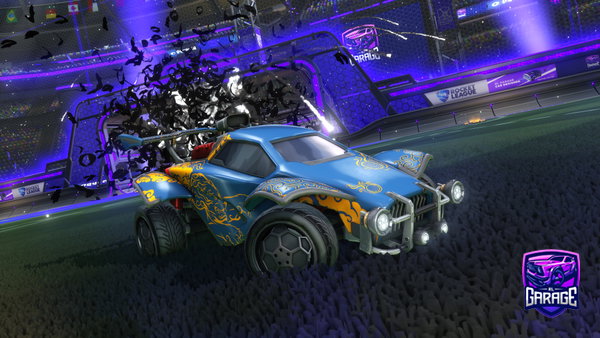 A Rocket League car design from Clonecommando56