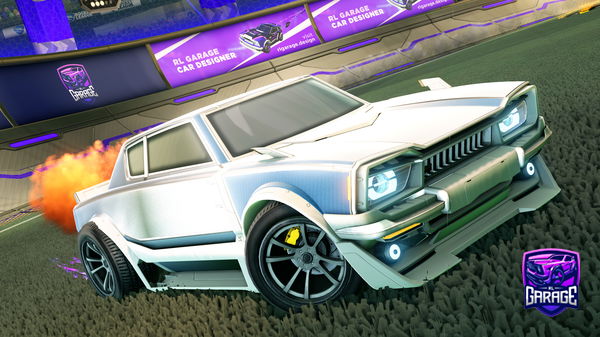 A Rocket League car design from SrVram