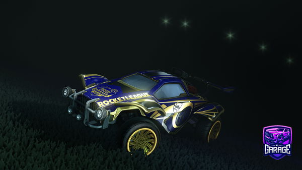 A Rocket League car design from jakl2
