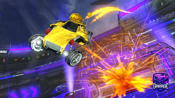 A Rocket League car design from Pacmanbear